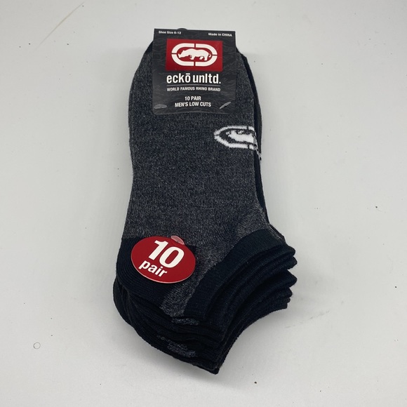 Ecko Unltd Men’s Socks Shoe Size 6-12 10/pair NWT - Picture 1 of 8